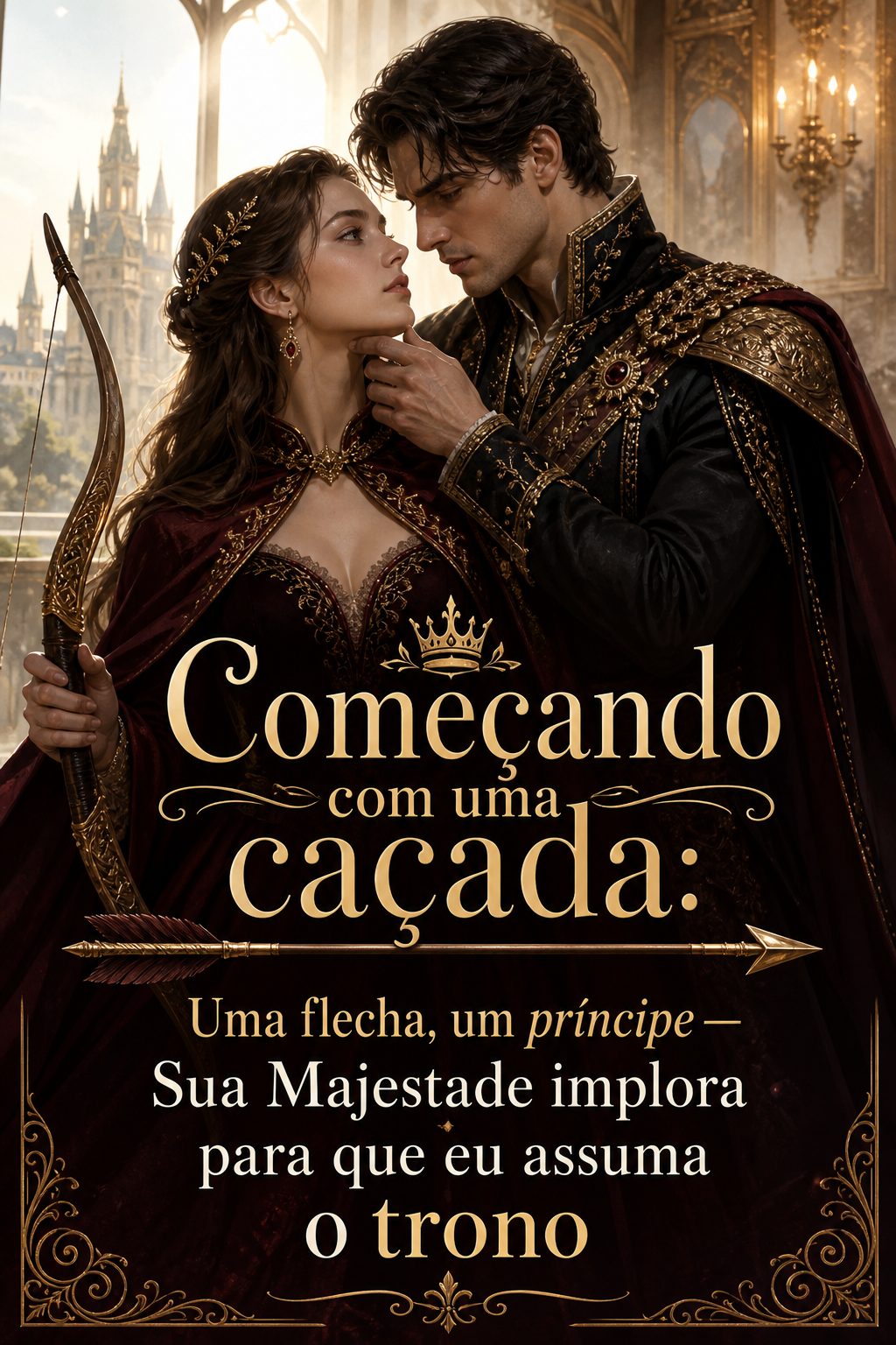 Começando com uma caçada: Uma flecha, um príncipe — Sua Majestade implora para que eu assuma o trono
