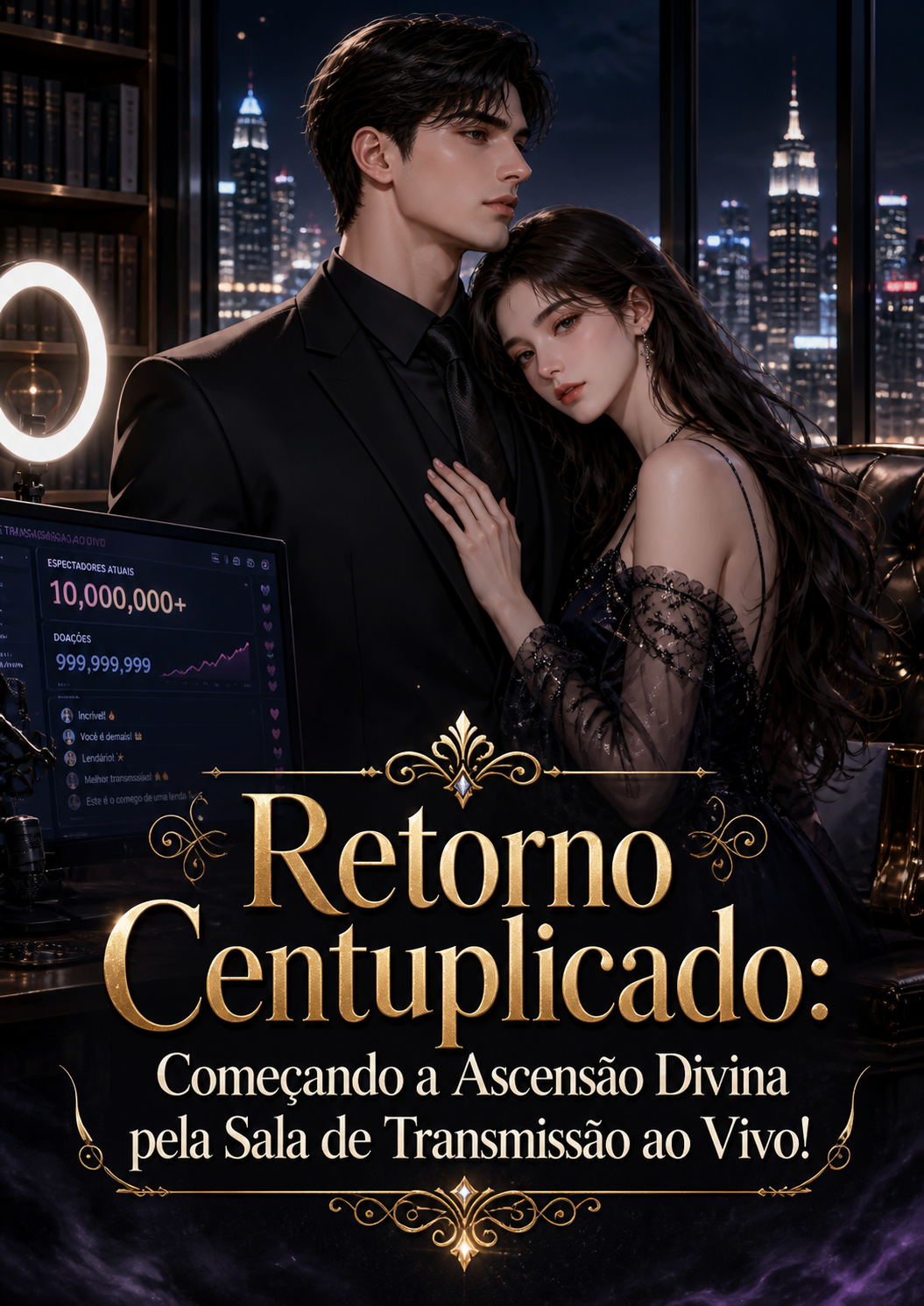 Retorno Centuplicado: Começando a Ascensão Divina pela Sala de Transmissão ao Vivo!